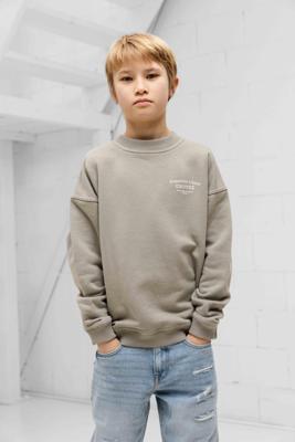 Croyez Fraternité Sweater Kids Grijs - Maat 128 - Kleur: Grijs | Soccerfanshop