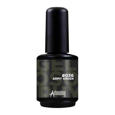 Astonishing Nails Gelosophy #036 Army Green 15ml Astonishing Nails Gelosophy #036 Army Green 15ml