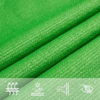 VidaXL Zonnezeil trapezium 160 g/m² 4/5x4 m hdpe lichtgroen - thumbnail