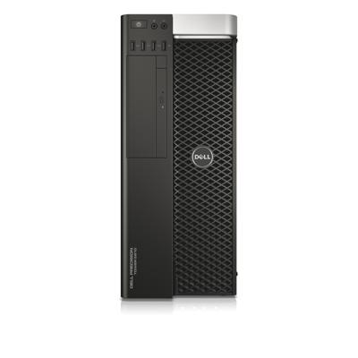 DELL Precision T5810 3,5 GHz Intel® Xeon® E5 v3 E5-1620V3 zwart Tower werkstation - Desktop-PC (3,5 GHz, Intel® Xeon® E5 v3, 16 GB, 1000 GB, DVD±RW, Windows 7 Professional)