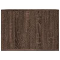 VidaXL Kattenbakkast 47x59x42 cm bewerkt hout bruin eikenkleurig - thumbnail