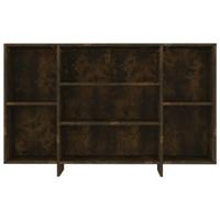 Dressoir 120x30x75 cm spaanplaat gerookt eikenkleurig - thumbnail
