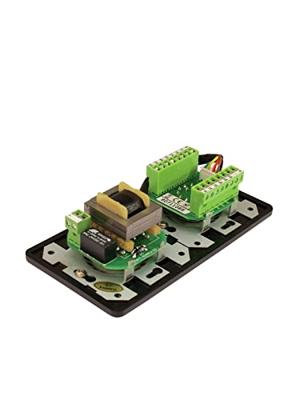 Omnitronic 80711089 Inbouw (in muur of meubel) PA-volumeregelaar en -programmakiezer Zwart