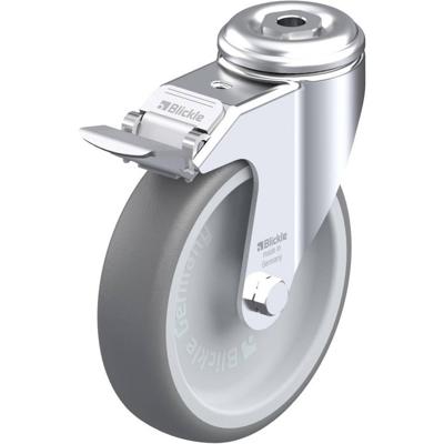 Blickle LKRA-TPA 126G-11-FI Zwenkwiel met rem Wieldiameter: 125 mm Draagvermogen (max.): 120 kg 1 stuk(s)
