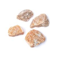 Ruwe Edelsteen Oranje Calciet Ca. 700 - 900 gram - thumbnail