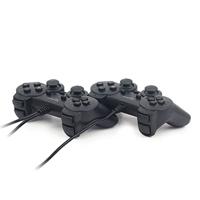 Dubbele USB gamepad met vibratie - thumbnail