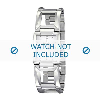 Festina horlogeband F16554-1 / F16554-2 / F16554-3 / F16554-4 Staal Zilver