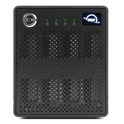 OWC Externe ThunderBay 4 Mini Thunderbolt-opslagoplossing met vier schijven en 4 TB SoftRAID XT