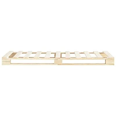 Bedframe pallet massief grenenhout 100x200 cm