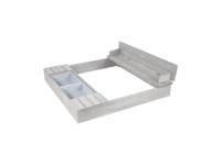 roba Zandbak met opklapbare zitbank - thumbnail