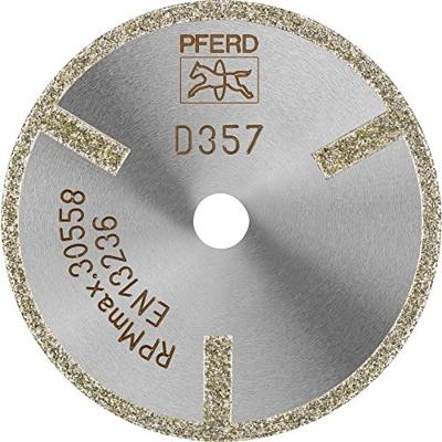 PFERD TOOLS 68405063 D1A1R 50-2-6 D 357 GAG Diamanten doorslijpschijf Diameter 50 mm Boordiameter 6 mm Duroplast, Technisch keramiek 1 stuk(s) PFERD TOOLS 68405063 D1A1R 50-2-6 D 357 GAG Diamanten doorslijpschijf Diameter 50 mm Boordiameter 6 mm Duroplast, Technisch keramiek 1 stuk(s)