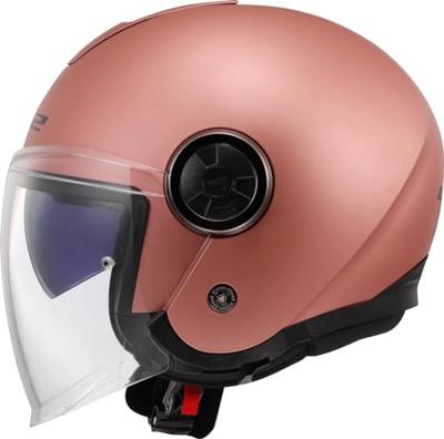 LS2 "of620 classy solid" jethelm helmet of620 classy solid xl matt pink