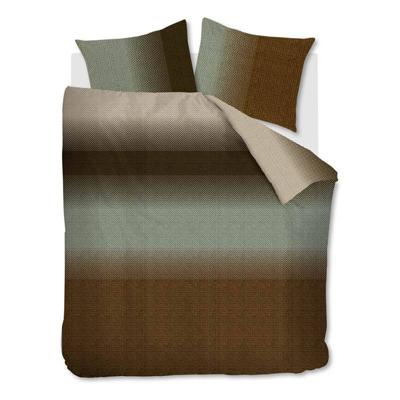 Beddinghouse Beddinghouse Duco Dekbedovertrek Olijfgroen 200 x 200/220 cm + 2x 60 x 70 cm