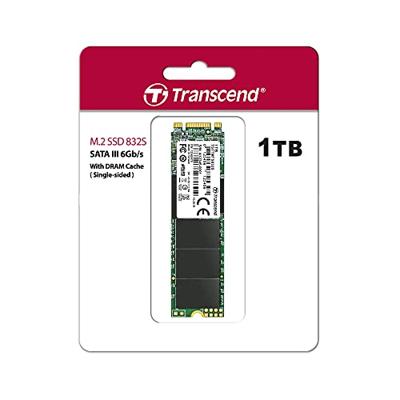 Transcend 832S 1 TB SATA M.2 SSD 2280 harde schijf M.2 SATA 6 Gb/s Retail TS1TMTS832S Transcend 832S 1 TB SATA M.2 SSD 2280 harde schijf M.2 SATA 6 Gb/s Retail TS1TMTS832S