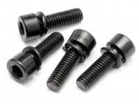 Cap head screw m5x16mm with spring washer (4pcs) - thumbnail