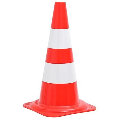 Kegelset met ketting 10 m rood en wit Kegelset met ketting 10 m rood en wit