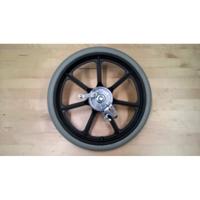 Tyre Esla complete front wheel 16 solid - thumbnail