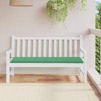 VidaXL Tuinbankkussen 150x50x3 cm oxford stof groen - thumbnail
