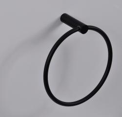 Wiesbaden Ida handdoekring zwart Wiesbaden Ida handdoekring zwart