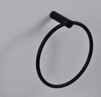 Wiesbaden Ida handdoekring zwart - thumbnail