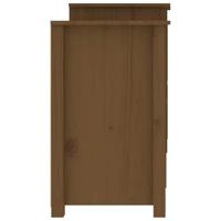 Dressoir 164x37x68 cm massief grenenhout honingbruin - thumbnail