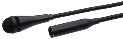 Zwanenhals Spraakmicrofoon Monacor DMG-450 Zendmethode:Kabelgebonden Incl. windkap