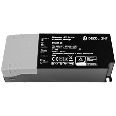 Deko Light BASIC, DIM, CV, 24V 2,5-25W LED-driver Constante spanning 25 W 105 - 1040 mA 24 V 1 stuk(s)