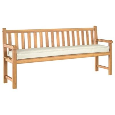 Pallet Kussen Set 2 pcs Crème 200 x 40 x 8 cm Oxford stof