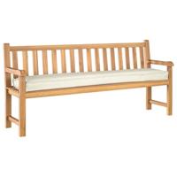 Pallet Kussen Set 2 pcs Crème 200 x 40 x 8 cm Oxford stof - thumbnail