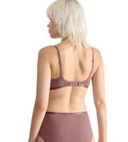 Katoenen soft Bh zonder beugel - Daily Cotton soft bra - Biologisch katoenen bralette met sluiting - thumbnail