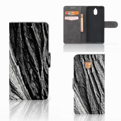Book Style Case Nokia 3.1 (2018) Boomschors Grijs Book Style Case Nokia 3.1 (2018) Boomschors Grijs