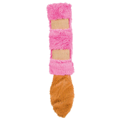 TRIXIE KUSSEN MET STAART PLUCHE MET CATNIP ASSORTI 39 CM 4 ST