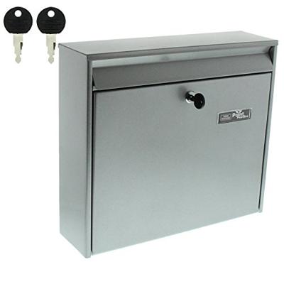 Burg Wächter 61130 MAIL 5877 SI Brievenbus Staal Zilver Sleutelslot Burg Wächter 61130 MAIL 5877 SI Brievenbus Staal Zilver Sleutelslot