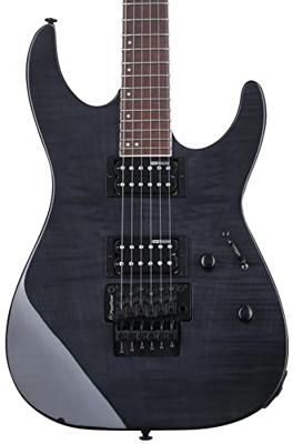 ESP LTD M200FM See Thru Black elektrische gitaar