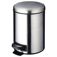 RIDDER Prullenbak Comfort 4 L chroomkleurig - thumbnail