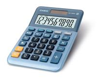 Casio MS-100EM Calculator Blauw - thumbnail