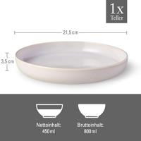 Villeroy & Boch Crafted Cotton Diepbord 21,5 cm - thumbnail