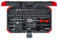 Gedore red | r49003046 | dopsleutelset | 1/4” | 4-14 mm | 46-delig - r49003046 - thumbnail