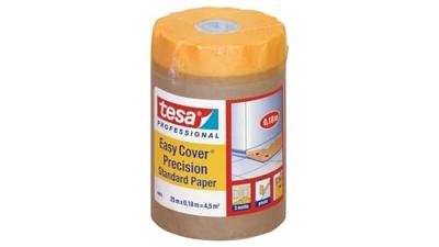 tesa 04401-00001-00 Afdekpapier tesa Easy Cover Oranje (l x b) 25 m x 18 cm 1 stuk(s) tesa 04401-00001-00 Afdekpapier tesa Easy Cover Oranje (l x b) 25 m x 18 cm 1 stuk(s)