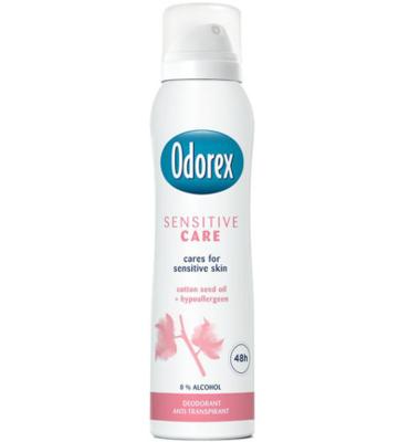 Odorex Body heat responsive spray sensitive care 150 Milliliter Odorex Body heat responsive spray sensitive care 150 Milliliter