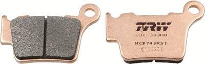 TRW remblokken "mcb 743" brake pad 743 rsi sint.metal offr.rac.