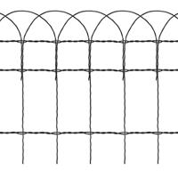 Borderafscheiding 10x0,65 m gepoedercoat ijzer - thumbnail