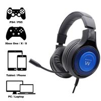 Gaming Headset met Microfoon Ewent PL3322 Zwart/Blauw - thumbnail
