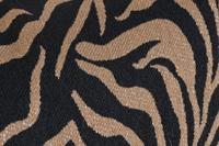 Kussen Home ESPRIT Zwart Gouden 45 x 15 x 45 cm - thumbnail