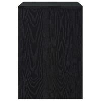Nachtkastjes 2 st met lade 40x34x50 cm zwart - thumbnail