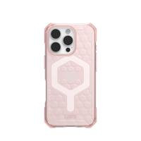 Urban Armor Gear Essential Armor MagSafe Case Backcover Apple iPhone 16 Pro Roze, Transparant MagSafe compatible - thumbnail