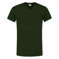 Tricorp T-shirt V-hals fitted - Casual - 101005 - wit - maat XS - thumbnail