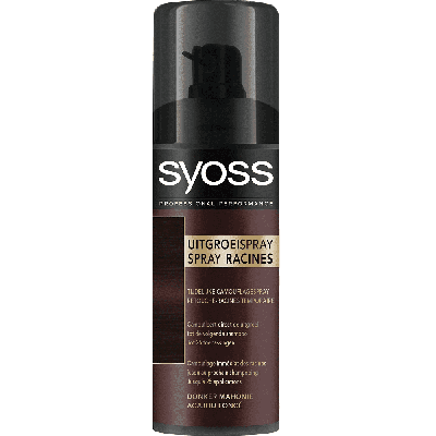Syoss Uitgroeispray - Donker Mahonie