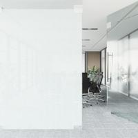 VidaXL Raamfolie statisch mat transparant wit 90x2000 cm pvc - thumbnail