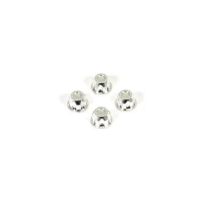 FTX - Fury X Chrome Wheel Nut Dust Covers (4) (FTX9255)